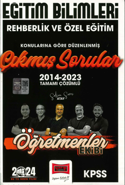 REHBERLİK VE ÖZEL EĞİTİM 2014-2023 TAMAMI ÇÖZÜMLÜ ÇIKMIŞ SORULAR (ÖĞRETMENLER EKİBİ) Vivo Fotokopi Merkezi