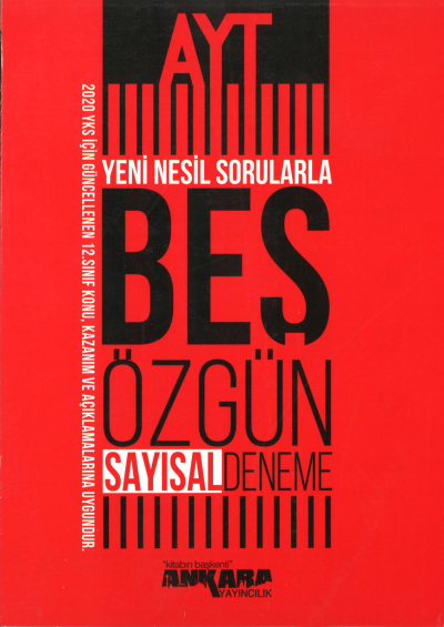 AYT Yeni Nesil Sorularla Sayısal 5 Özgün Deneme Vivo Fotokopi Merkezi