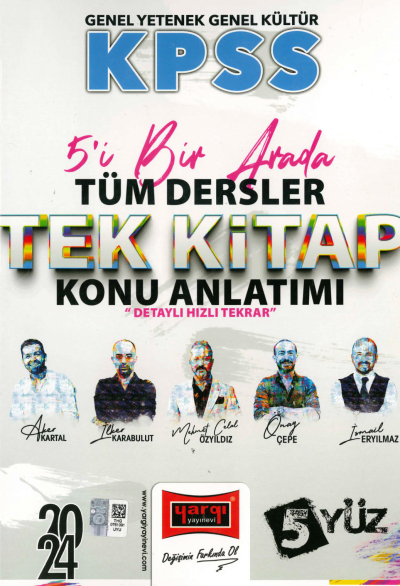 5'İ 1 ARADA TÜM DERSLER TEK KİTAP KONU ANLATIMI DETAYLI HIZLI TEKRAR (5YÜZ SERİSİ)