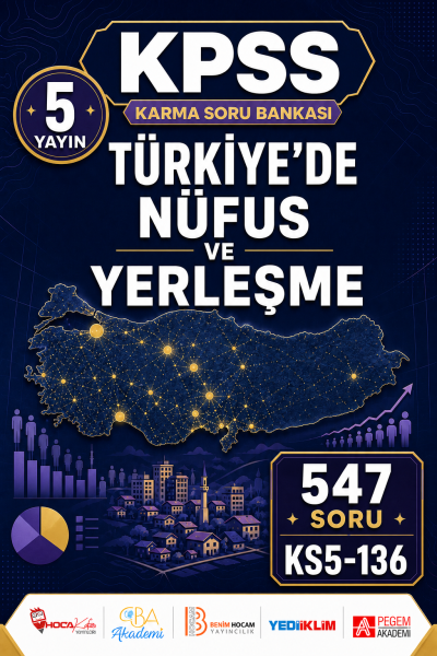 Türkiye’de Nüfus ve Yerleşme 5 Yayın 547 Soru Vivo Fotokopi Merkezi