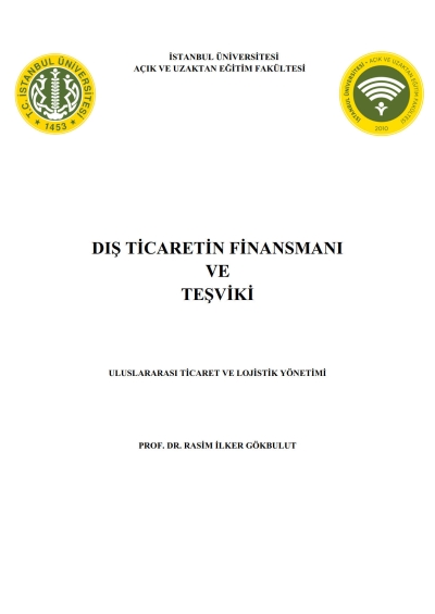 Dış Ticaretin Finansmanı ve Teşviki Vivo Fotokopi Merkezi