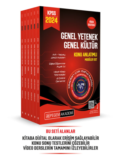 2024 KPSS GY GK GEOMETRİ Konu Anlatımlı Modüler Set