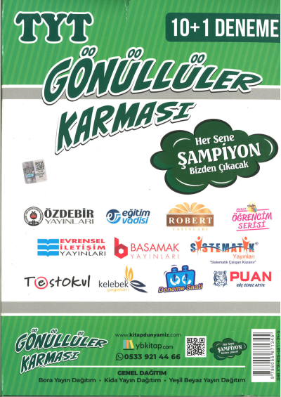 TYT Zümrüt Serisi 10+1 Deneme Vivo Fotokopi Merkezi