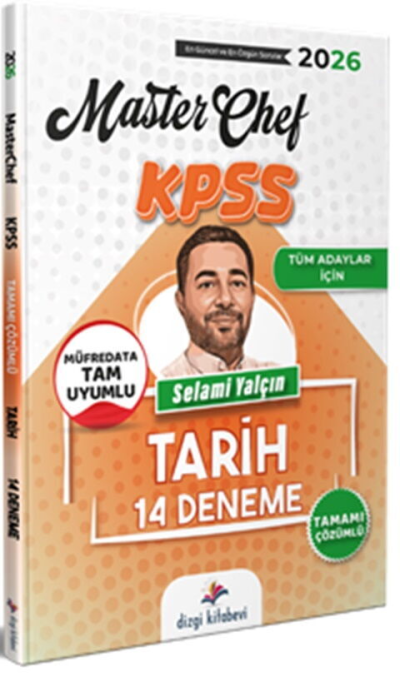 2026 Tüm Adaylar İçin MasterChef Kpss Tarih Tamamı Çözümlü 14 Deneme Dizgi Kitap Vivo Fotokopi Merkezi