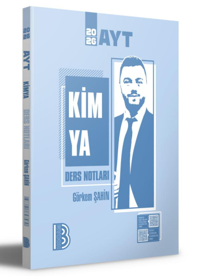 2026 AYT Kimya Ders Notları Benim Hocam Yayınları Vivo Fotokopi Merkezi