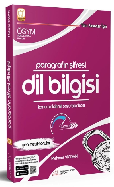 TYT Dil Bilgisi Konu Anlatımlı Soru Bankası Paragrafın Şifresi Yayınları Vivo Fotokopi Merkezi