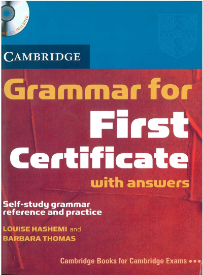 Cambridge Grammar for First Certificate Book with Answers Vivo Fotokopi Merkezi