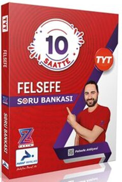 Z Takım 10 Saatte TYT Felsefe Video Soru Bankası PRF Paraf Yayınları Vivo Fotokopi Merkezi