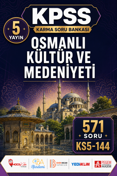 Osmanlı Kültür ve Medeniyeti 5 Yayın 571 Soru Vivo Fotokopi Merkezi