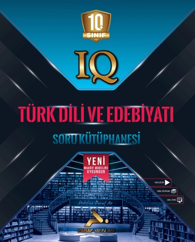 10. Sınıf Türk Dili ve Edebiyatı Soru Kütüphanesi Paraf Yayınları Vivo Fotokopi Merkezi