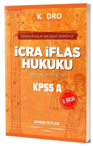 A Kadro Yayınları KPSS A Grubu İcra İflas Hukuku Konu Anlatımlı Vivo Fotokopi Merkezi