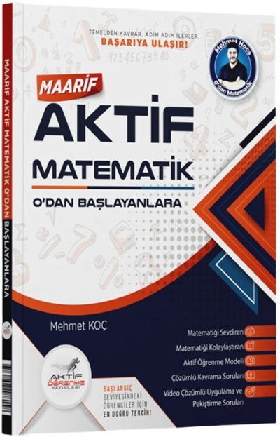 TYT Maarif Aktif Matematik 0 dan Başlayanlara Aktif Öğrenme Vivo Fotokopi Merkezi