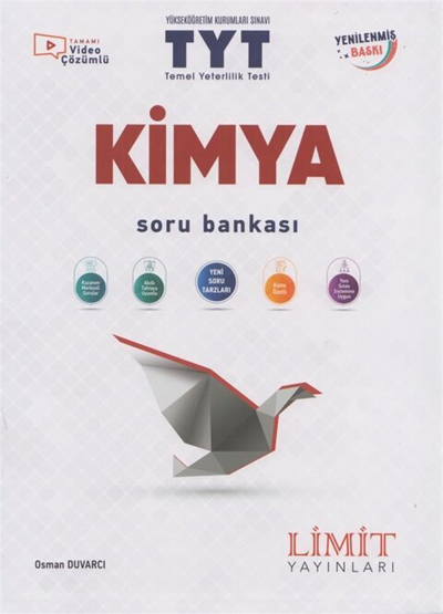 TYT Kimya Soru Bankası Limit Yayınları