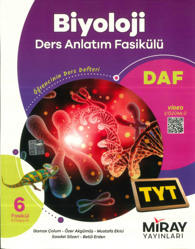 TYT Biyoloji Ders Anlatım Fasikülleri Miray Yayınları Vivo Fotokopi Merkezi