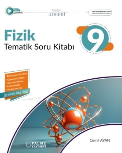 9. Sınıf Fizik Tematik Soru Kitabı Palme Yayınları