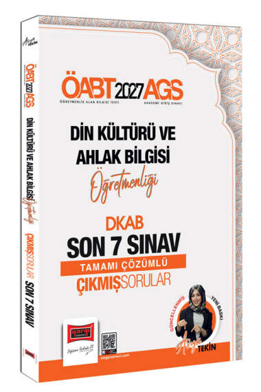 2027 ÖABT AGS Din Kültürü ve Ahlak Bilgisi Öğretmenliği DKAB Son 7 Sınav Çıkmış Sorular Yargı Yayınları Vivo Fotokopi Merkezi
