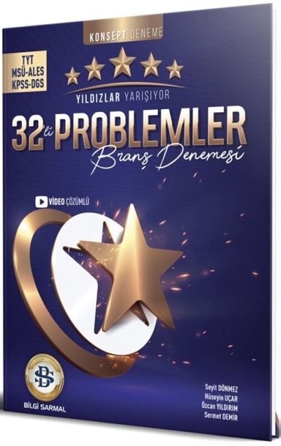 Problemler 32 li Branş Denemesi Yıldızlar Yarışıyor Bilgi Sarmal Vivo Fotokopi Merkezi