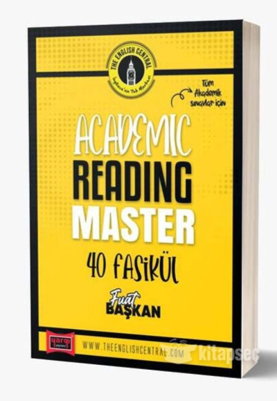 YDS Tüm Akademik İngilizce Sınavları İçin Academic Reading Master 40 Fasikül Vivo Fotokopi Merkezi
