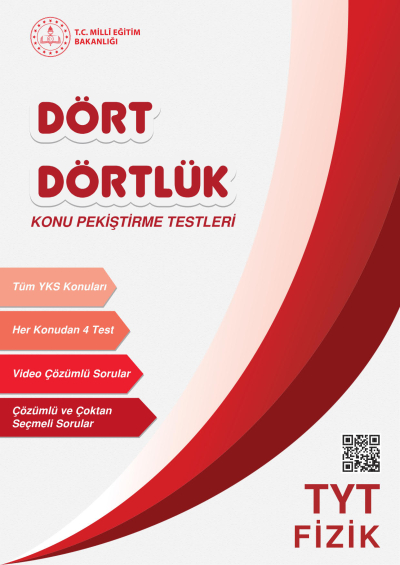 Dört Dörtlük Konu Pekiştirme Testleri TYT Fizik