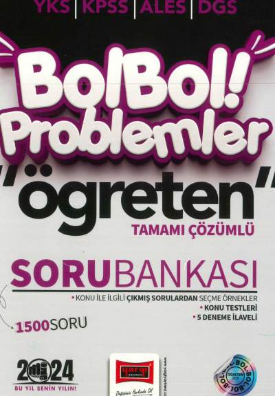 BOL BOL PROBLEMLER ÖĞRETEN TAMAMI ÇÖZÜMLÜ SORU BANKASI Vivo Fotokopi Merkezi