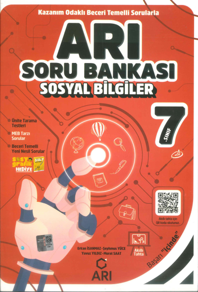 7. Sınıf Sosyal Bilgiler Arı Soru Bankası Arı Yayıncılık Vivo Fotokopi Merkezi