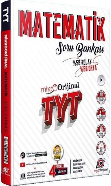 TYT Matematik Mikro Soru Bankası Orijinal Yayınları Vivo Fotokopi Merkezi