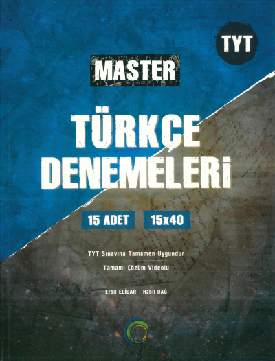 TYT Master 15 Türkçe Denemeleri Okyanus Yayınları Vivo Fotokopi Merkezi