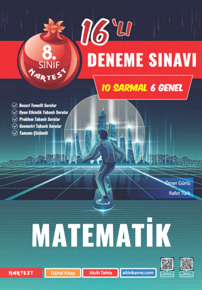 8. Sınıf Matematik Mod 16 Deneme Nartest Yayınları Vivo Fotokopi Merkezi