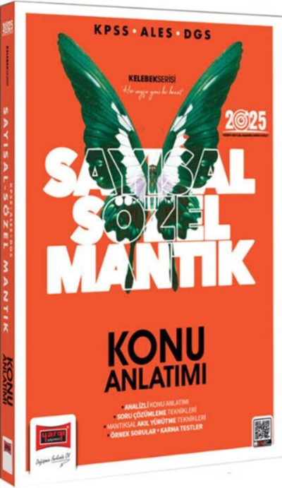 2025 KPSS ALES DGS Kelebek Serisi Sayısal Sözel Mantık Konu Anlatımı Yargı Yayınları Vivo Fotokopi Merkezi