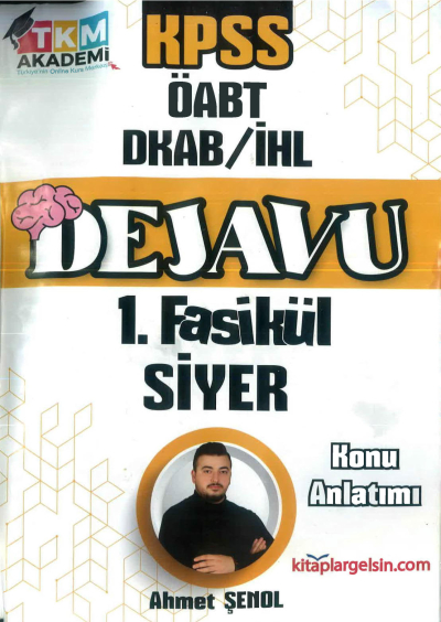 DEJAVU 1. FASİKÜL SİYER Vivo Fotokopi Merkezi