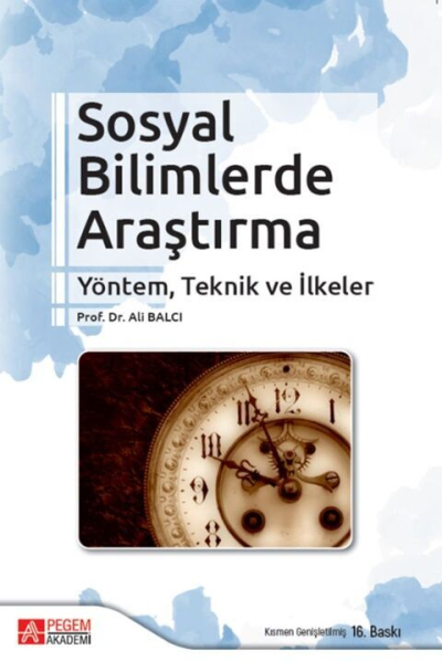 Sosyal Bilimlerde Araştırma Yöntem Teknik ve İlkeler Pegem Yayınları Vivo Fotokopi Merkezi