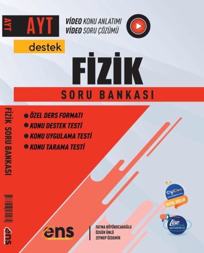 AYT Fizik Destek Soru Bankası ENS Vivo Fotokopi Merkezi