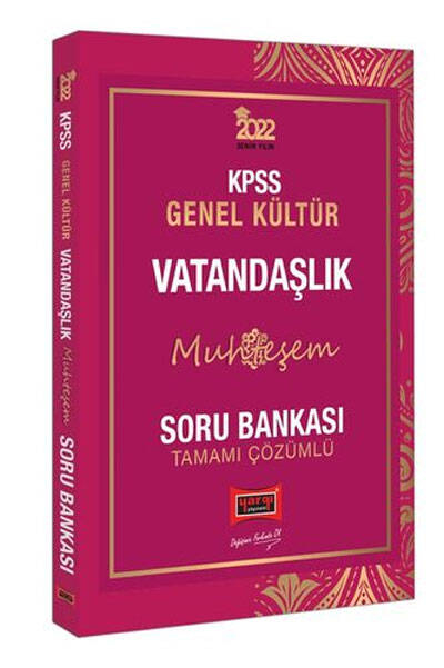 2022 KPSS Genel Yetenek Genel Kültür MUHTEŞEM VATANDAŞLIK Soru Bankası  Vivo Fotokopi Merkezi