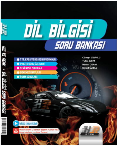 TYT AYT Dil Bilgisi Soru Bankası Hız ve Renk Yayınları Vivo Fotokopi Merkezi