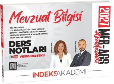 MEB-AGS Akademisi Mevzuat Bilgisi Video Ders Notları İndeks Akademi Yayıncılık Vivo Fotokopi Merkezi