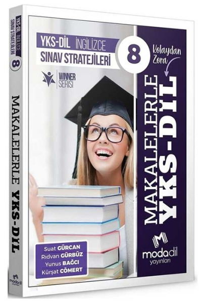 YKS DİL İngilizce Sınav Stratejileri 8 Makalelerle YKS DİL Modadil Yayınları Vivo Fotokopi Merkezi