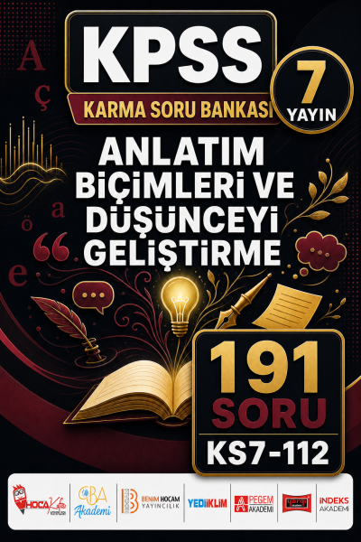 Anlatım Biçimleri ve Düşünceyi Geliştirme 7 Yayın 191 Soru Vivo Fotokopi Merkezi