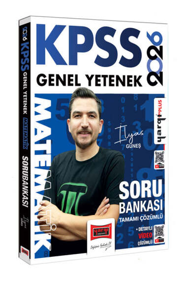 2026 KPSS Matematik Soru Bankası Çözümlü - İlyas Güneş Yargı Yayınları Vivo Fotokopi Merkezi