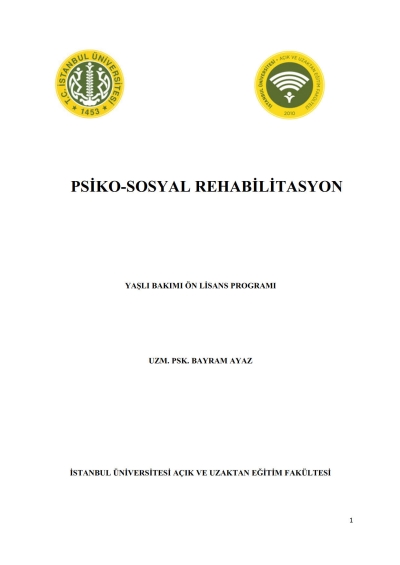 Psiko-Sosyal Rehabilitasyon Vivo Fotokopi Merkezi