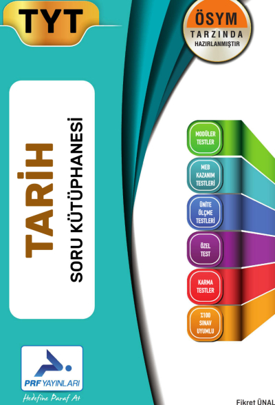 TYT Tarih Ösym Tarzında Hazırlanmış Soru Kütüphanesi Prf Paraf Yayınları Vivo Fotokopi Merkezi