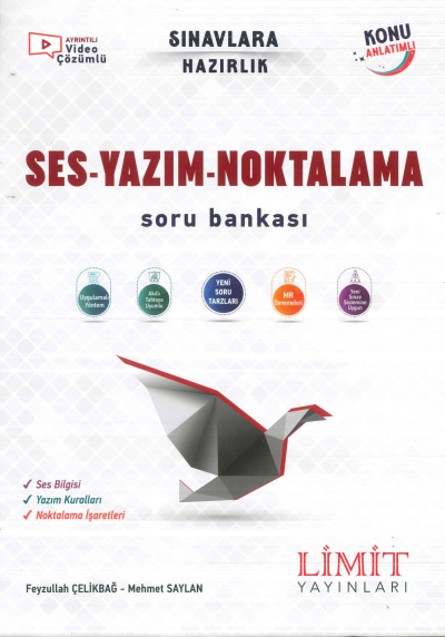 Ses- Yazım- Noktalama Soru Bankası Limit Yayınları Vivo Fotokopi Merkezi