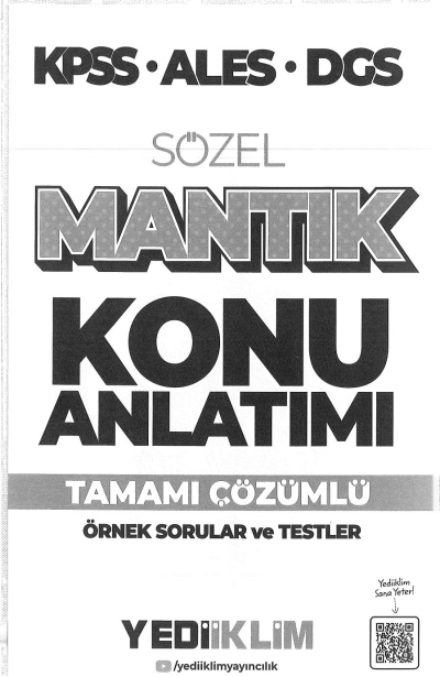 SÖZEL MANTIK KONU ANLATIMI TAMAMI ÇÖZÜMLÜ ÖRNEK SORULAR TESTLER Vivo Fotokopi Merkezi