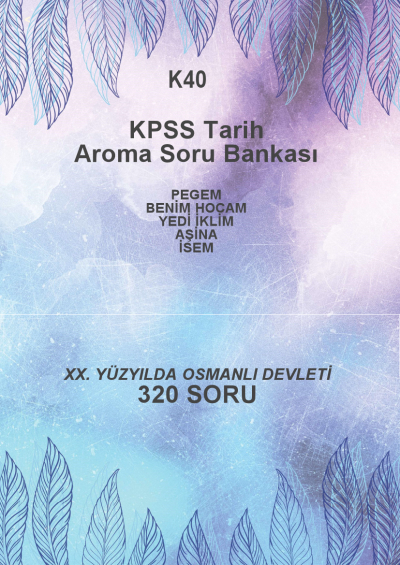 XX. YÜZYILDA OSMANLI DEVLETİ --320 SORU-- Vivo Fotokopi Merkezi