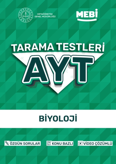 AYT Tarama Testleri Biyoloji MEBİ OGM Vivo Fotokopi Merkezi