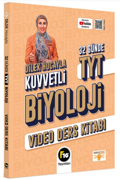 Dilek Hocayla 32 Günde TYT Biyoloji Video Ders Kitabı Vivo Fotokopi Merkezi
