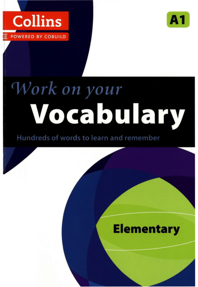 Work On Your Vocabulary Elementary A1 Vivo Fotokopi Merkezi
