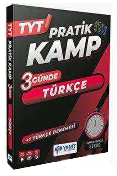 TYT Pratik Kamp 3 Günde Türkçe Yanıt Yayınları Vivo Fotokopi Merkezi