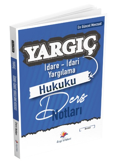 Dizgi Kitap Yargıç Hakimlik ve Hmgs İdare İdari Yargılama Hukuku Ders Notları 4. Baskı 2024 Ali Özer Vivo Fotokopi Merkezi