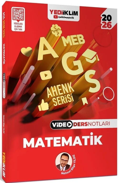 2026 MEB-AGS Matematik Sayısal Yetenek Video Ders Notları Ahenk Serisi Mehmet Bilge Yıldız Yediiklim Yayınları Vivo Fotokopi Merkezi