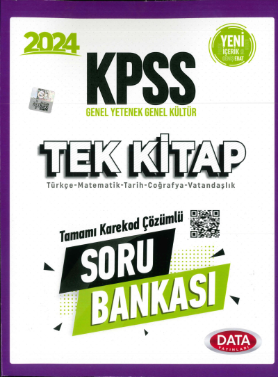 KPSS TEK KİTAP TAMAMI KAREKOD ÇÖZÜMLÜ SORU BANKASI Vivo Fotokopi Merkezi